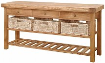 Vale Furnishers - Bordeaux Triple Basket Table